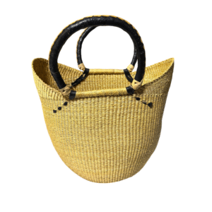 Large Shopping Basket Natural Color